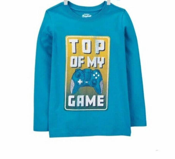"Top of My Game" Blue Long Sleeve
