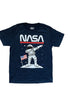 Navy Blue NASA Dab Tshirt - Preppy Kids (Grand Bazaar)