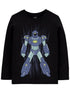 Glow in the Dark Robot Black Long Sleeve - Preppy Kids (Grand Bazaar)