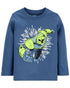 Green Robot Long Sleeve - Preppy Kids (Grand Bazaar)