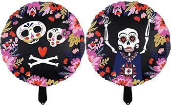 Heart skeleton halloween foil balloon - Preppy Kids (Grand Bazaar)