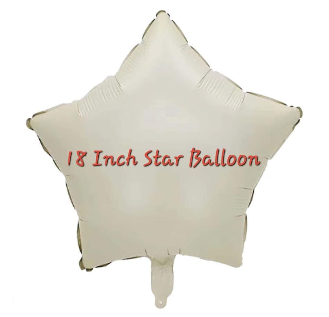 18" Star Balloon (18 inch) - Preppy Kids (Grand Bazaar)