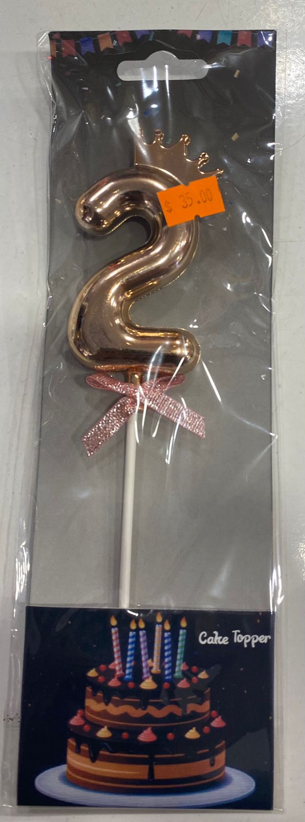 Rose Gold Crown Cake Toppers2 - Preppy Kids (Grand Bazaar)