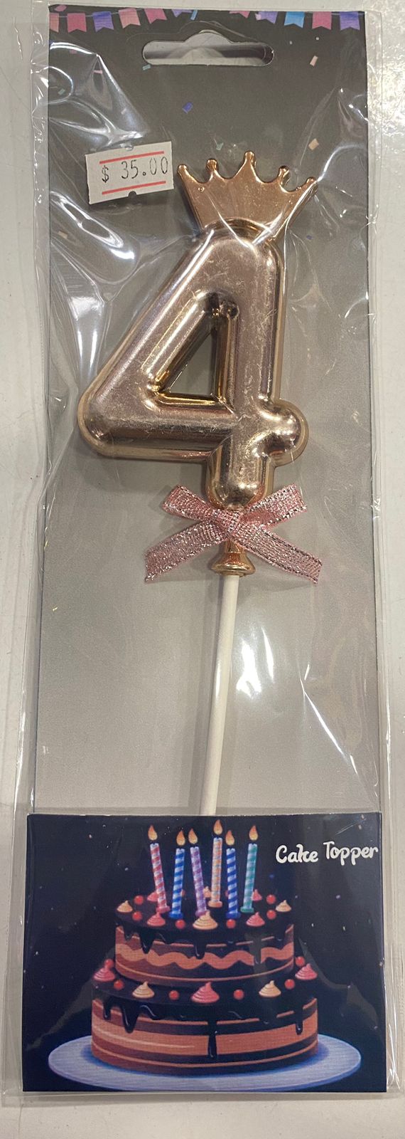 Rose Gold Crown Cake Toppers4 - Preppy Kids (Grand Bazaar)