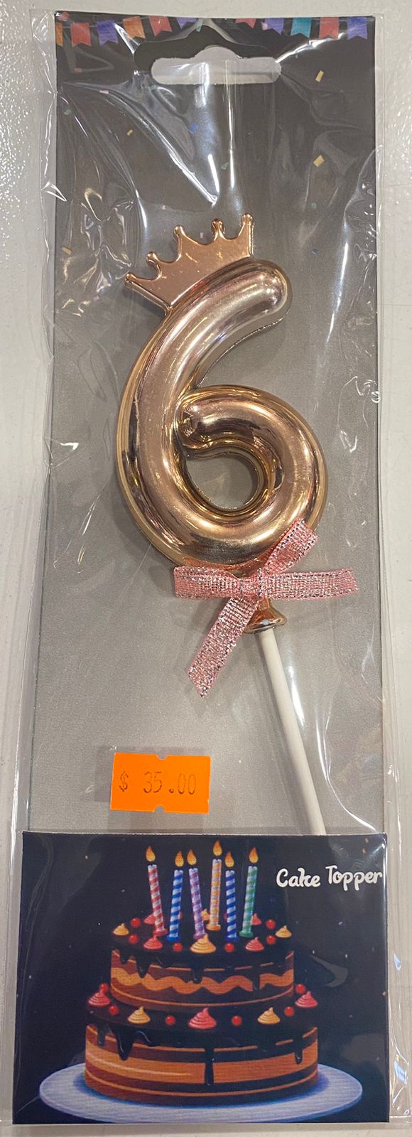 Rose Gold Crown Cake Toppers6 - Preppy Kids (Grand Bazaar)