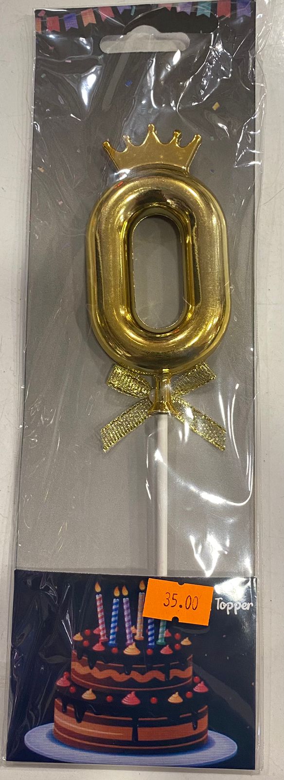 Gold Crown Cake Toppers 0 - Preppy Kids (Grand Bazaar)