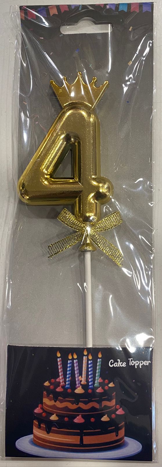 Gold Crown Cake Toppers 4 - Preppy Kids (Grand Bazaar)
