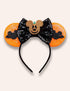 Orange mickey Halloween Headband with mickey bats - Preppy Kids (Grand Bazaar)