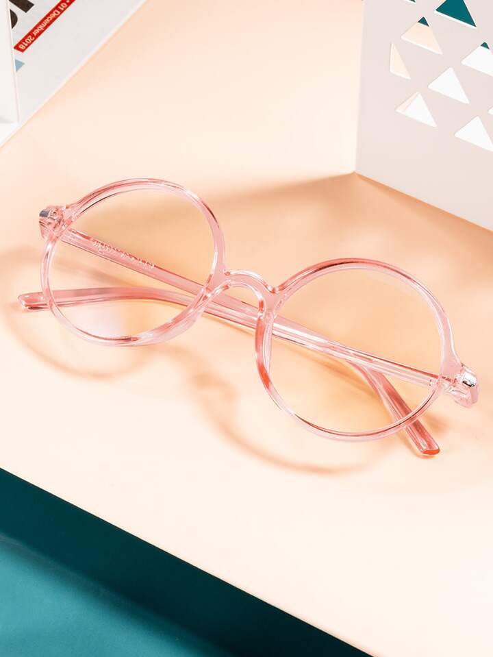 Circular Pink Bluelight blockers (Kids) - Preppy Kids (Grand Bazaar)
