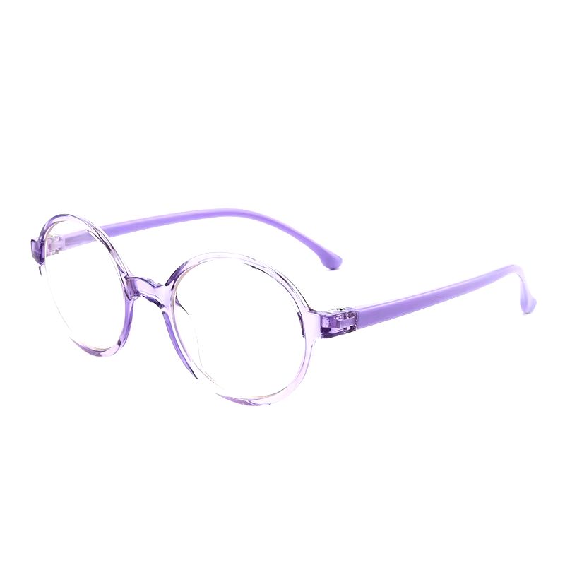 Circular Purple Bluelight blockers (Kids) - Preppy Kids (Grand Bazaar)