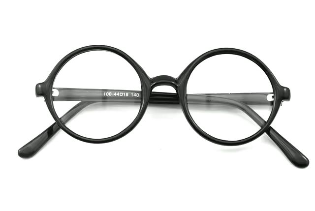 Circular Black Bluelight blockers (Kids) - Preppy Kids (Grand Bazaar)