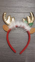 Gold Raindeer Ears Headband with bell - Preppy Kids (Grand Bazaar)