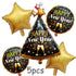 5pc Happy New Year Balloon set - Preppy Kids (Grand Bazaar)