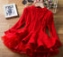 Red Christmas Sweater Tutu Girls Dress - Preppy Kids (Grand Bazaar)