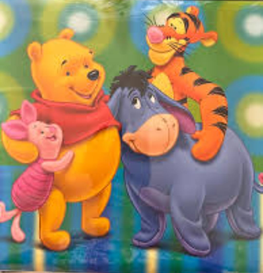 Winnie the poo Tablecloth - Preppy Kids (Grand Bazaar)