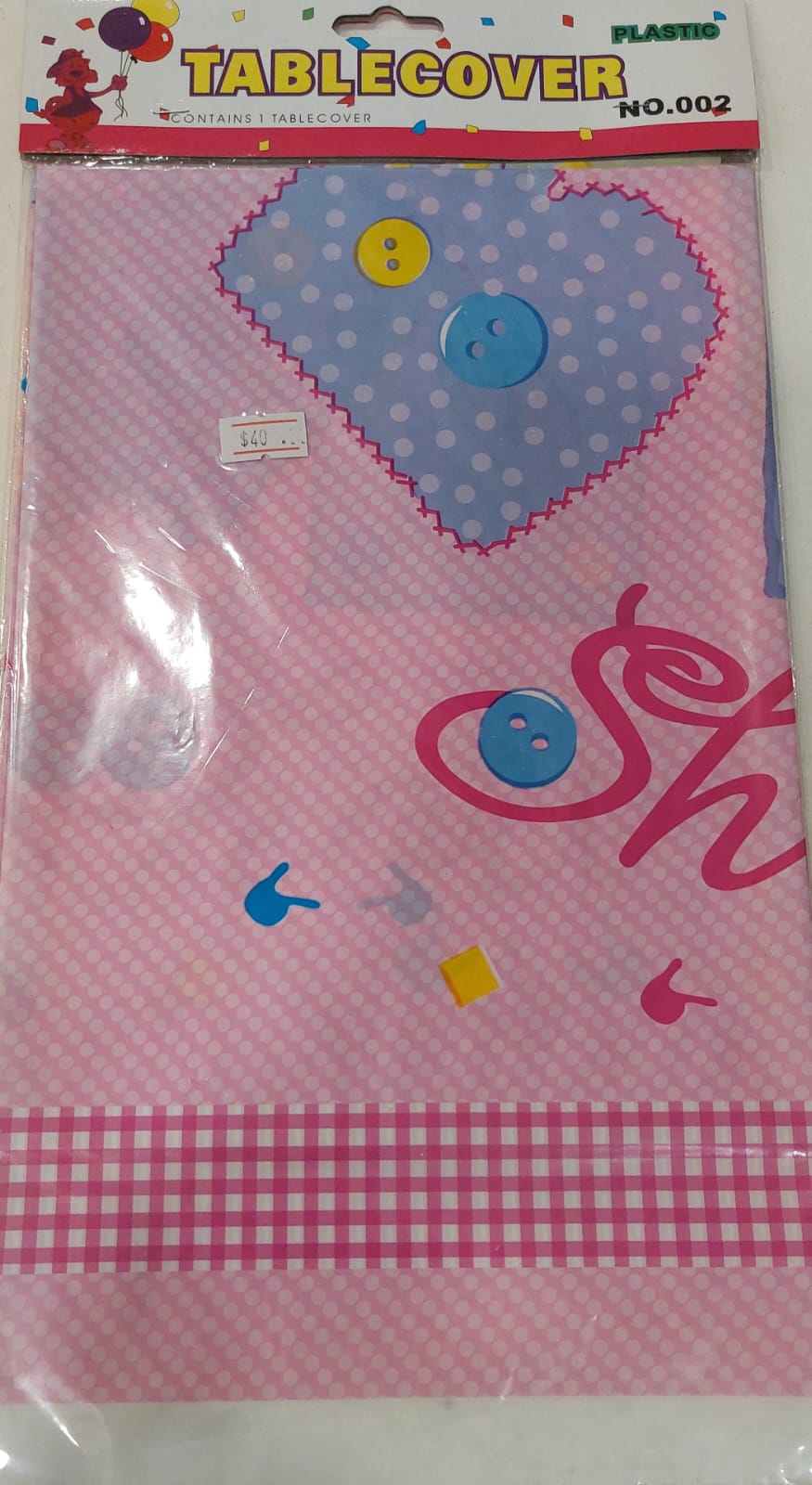 Baby Shower Tablecloth - Preppy Kids (Grand Bazaar)