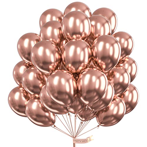 Pink Metallic Balloons 10pc - Preppy Kids (Grand Bazaar)