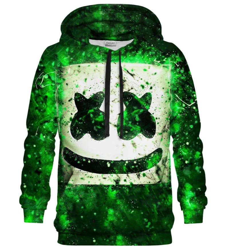 DJ MARSHMELLO 3D HOODIE Green - Preppy Kids (Grand Bazaar)