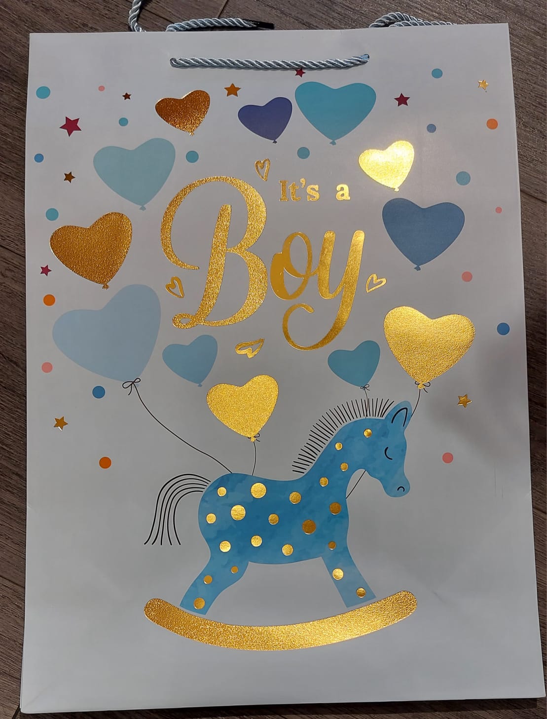 Baby Shower Medium Gift Bags - Preppy Kids (Grand Bazaar)