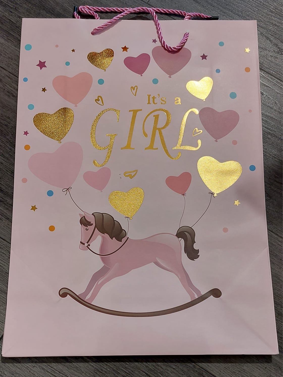 Baby Shower Medium Gift Bags - Preppy Kids (Grand Bazaar)