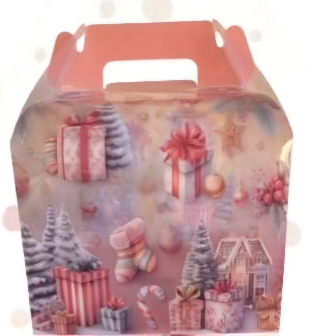 Christmas Plastic Treat Boxes - Preppy Kids (Grand Bazaar)