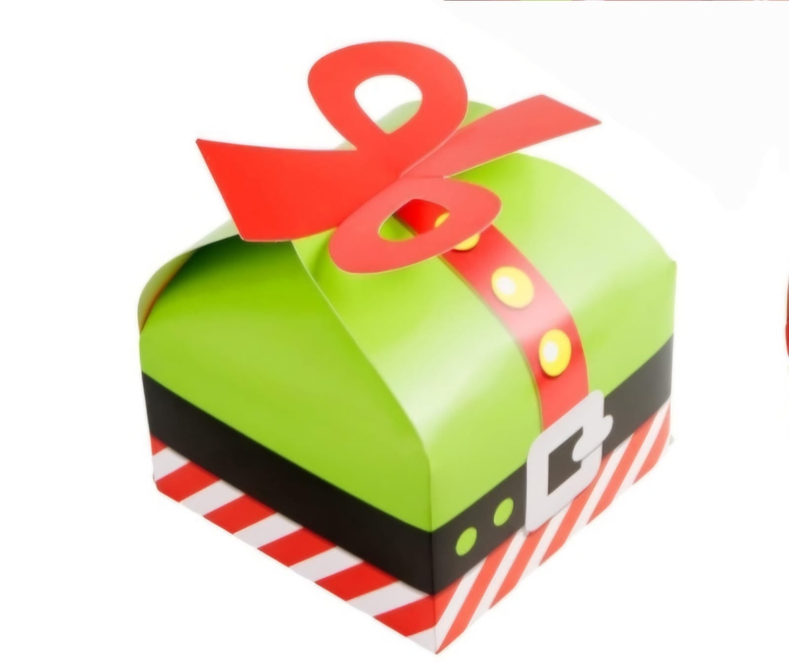 Christmas Cardboard Treat Boxes - Preppy Kids (Grand Bazaar)