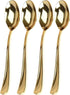 12 pc Gold Plastic Spoons - Preppy Kids (Grand Bazaar)