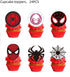 Spiderman 24pc Cupcake toppers - Preppy Kids (Grand Bazaar)