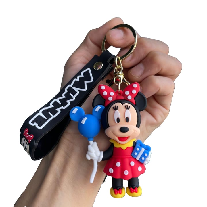Minnie Mouse Gift&Balloon keychain - Preppy Kids (Grand Bazaar)
