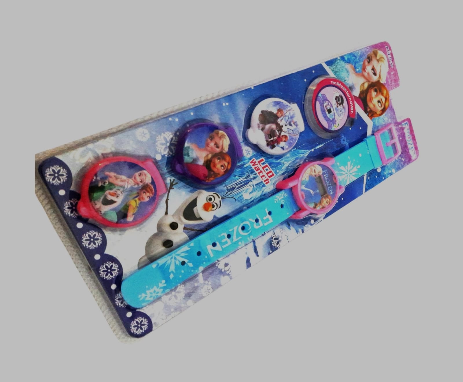 Frozen Watch with changeable watch covers