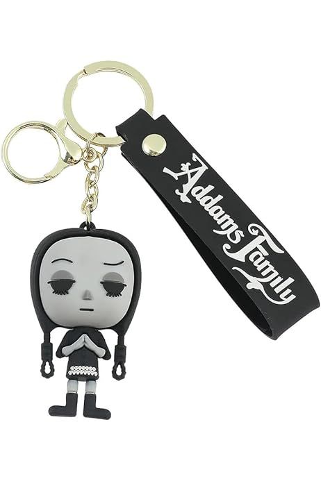 Dark Wednesday Addams Key Chain - Preppy Kids (Grand Bazaar)