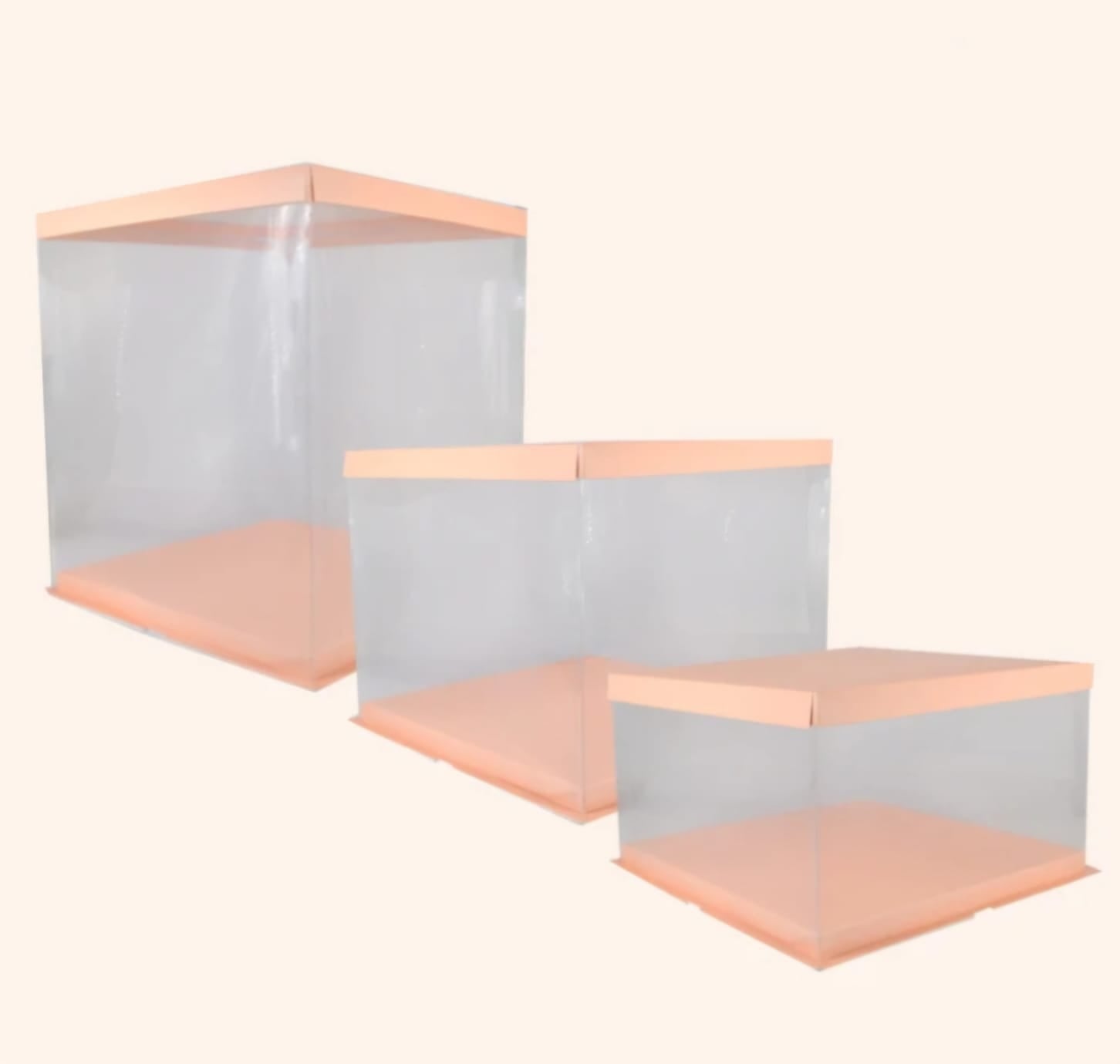 Peach cake box - Preppy Kids (Grand Bazaar)