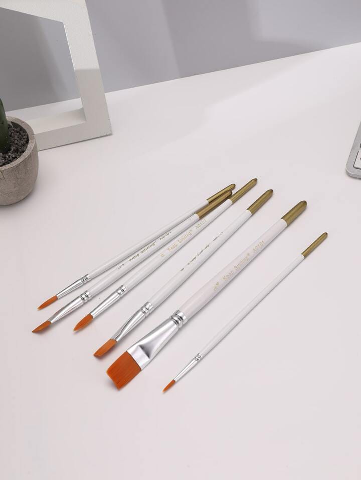 Paint Brush Set 6pcs - Preppy Kids (Grand Bazaar)