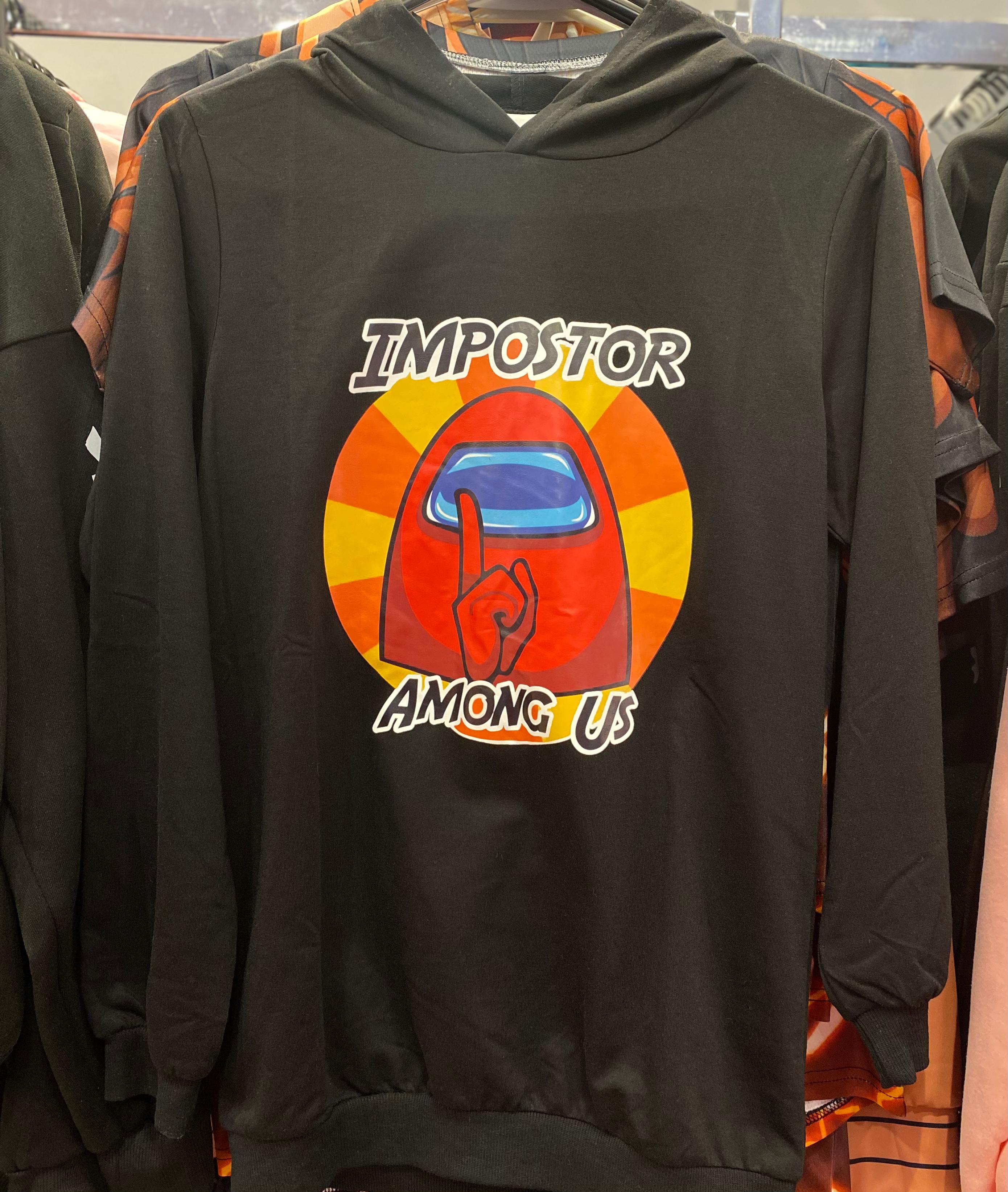 Among Us SALE Track Suit(Black) - Preppy Kids (Grand Bazaar)