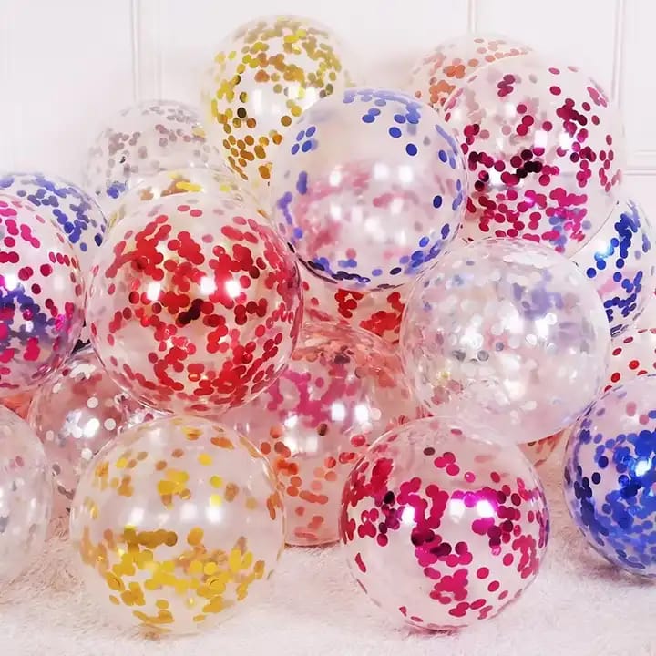 Confetti 12inch Latex Balloon loose - Preppy Kids (Grand Bazaar)