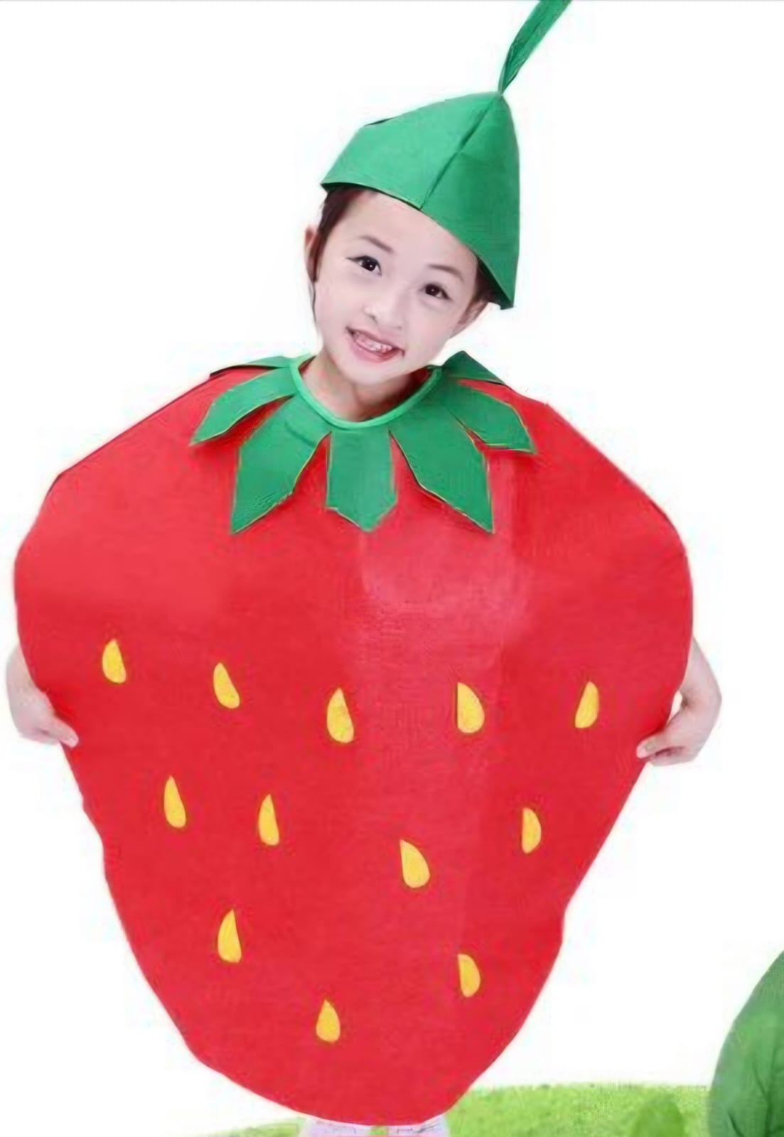 Strawberry Kids Cosplay Outfit Fruit - Preppy Kids (Grand Bazaar)