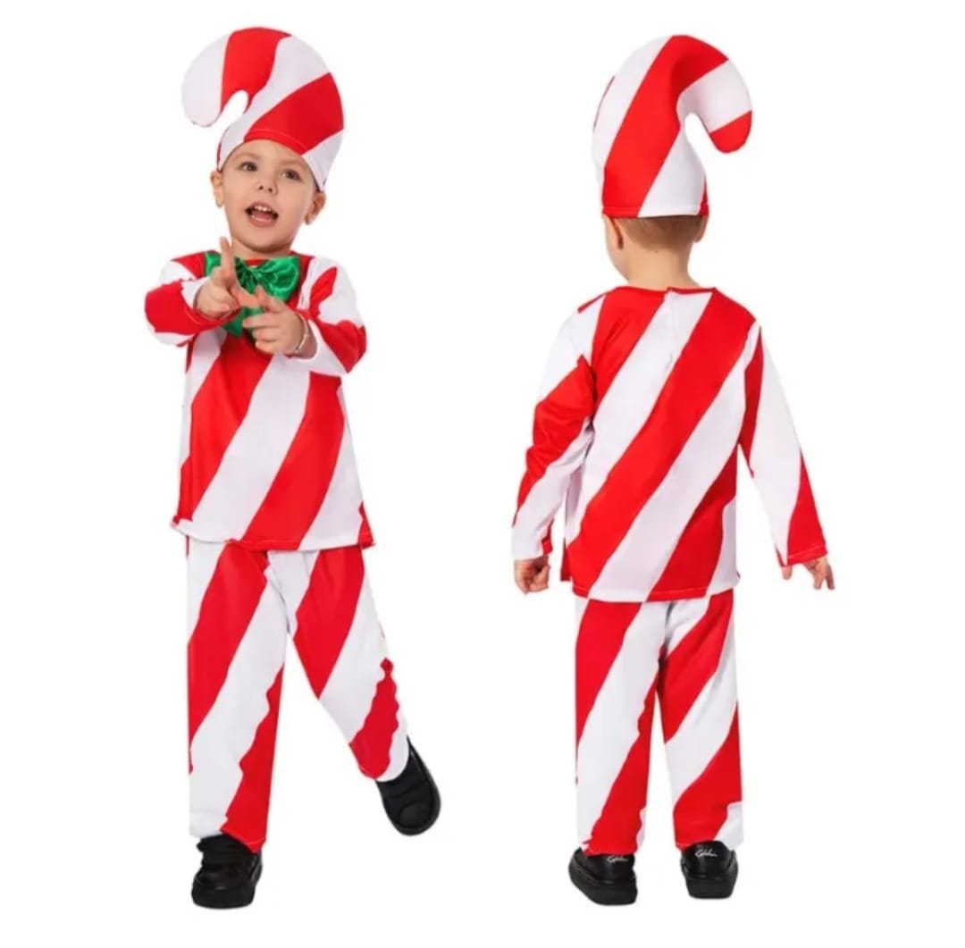 Candy Cane Kids Costume - Preppy Kids (Grand Bazaar)