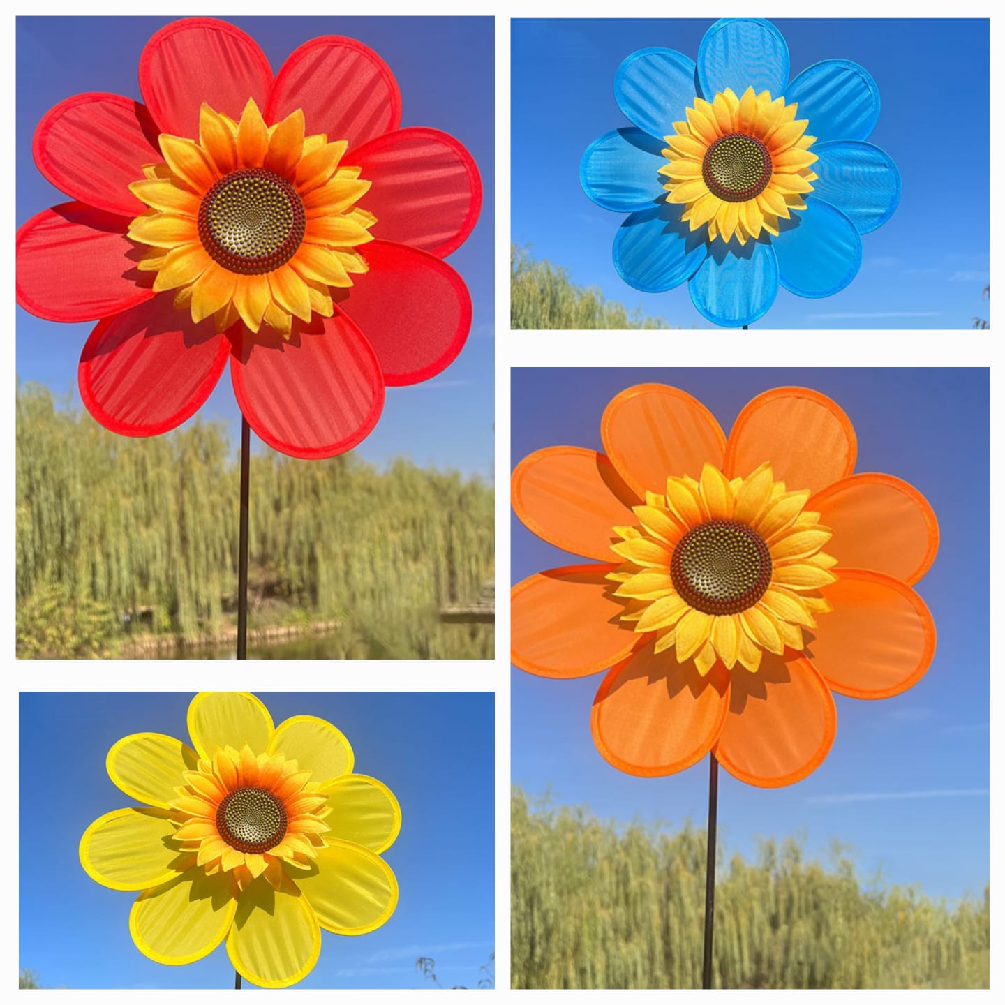 Plastic Sunflower Windmill - Preppy Kids (Grand Bazaar)