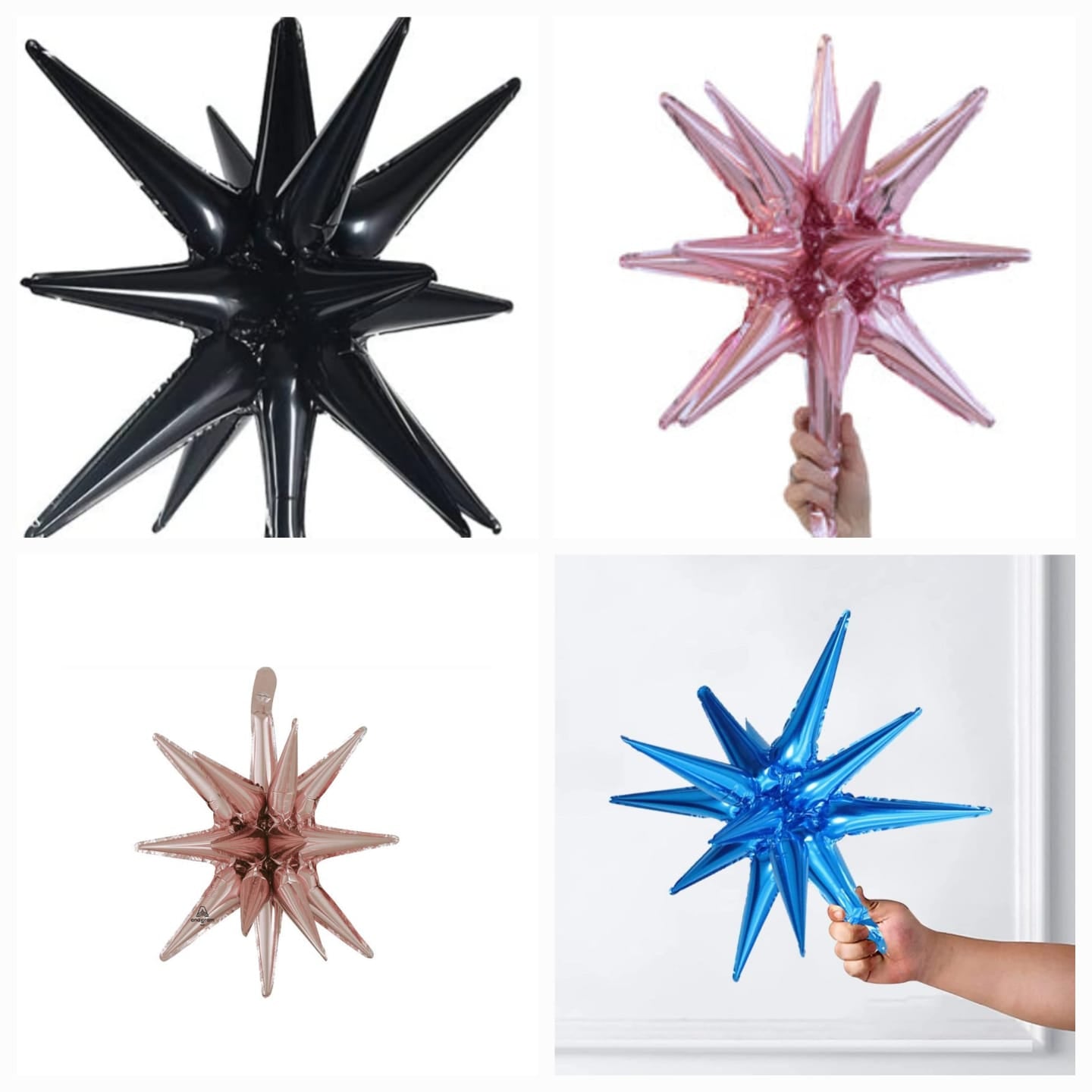 Spikey Foil Balloon - Preppy Kids (Grand Bazaar)