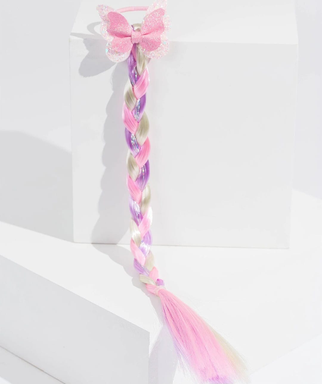 Butterfly pink and silver plait - Preppy Kids (Grand Bazaar)