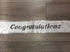 Silver Congratulations sash - Preppy Kids (Grand Bazaar)