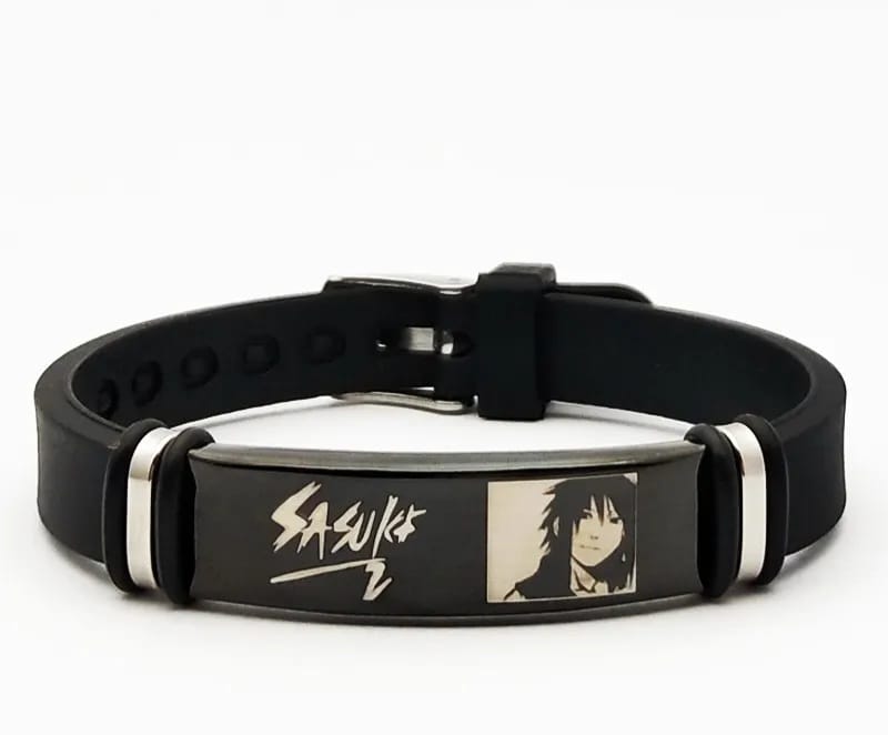 Sasuke Charm Silicone Bracelet
