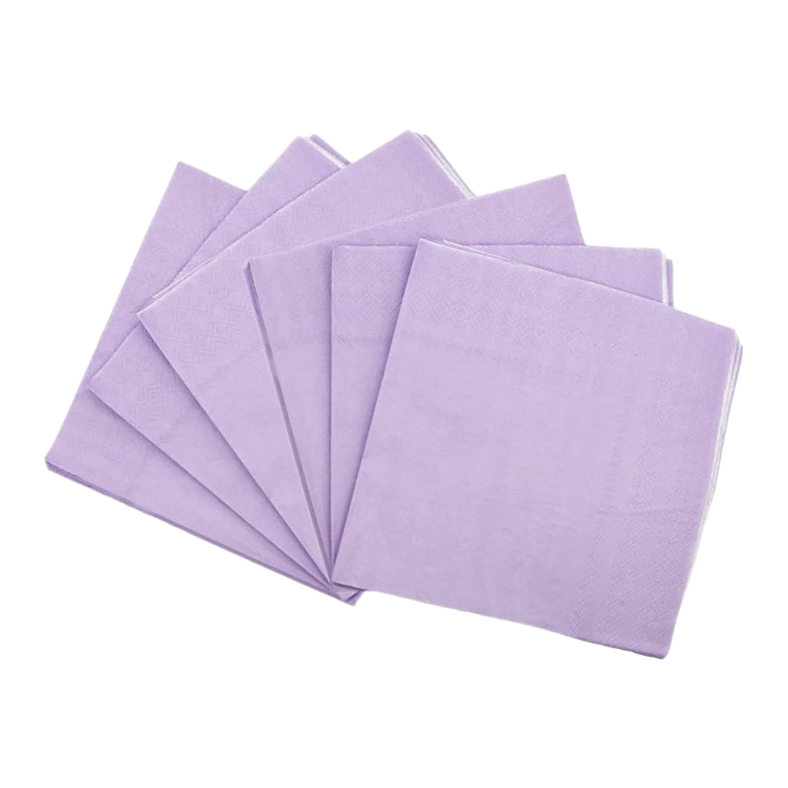 Lavender Purple Disposable Napkins (20pcs) - Preppy Kids (Grand Bazaar)