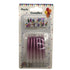 12pc Purple and White Gradiant Candles Happy Birthday - Preppy Kids (Grand Bazaar)