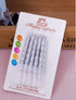 12pc mini silver candles - Preppy Kids (Grand Bazaar)