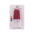 12pc mini Red candles - Preppy Kids (Grand Bazaar)