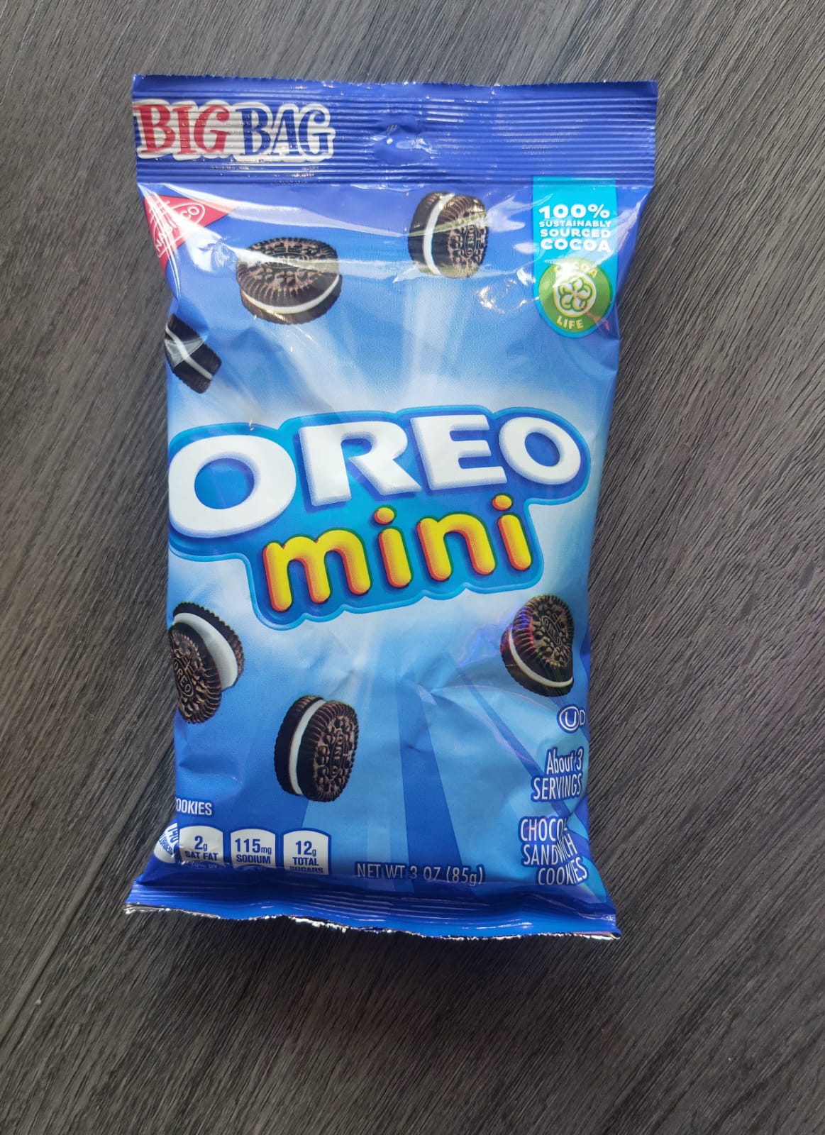Original Mini Oreo (Big Bag, 85g) snack biscuit