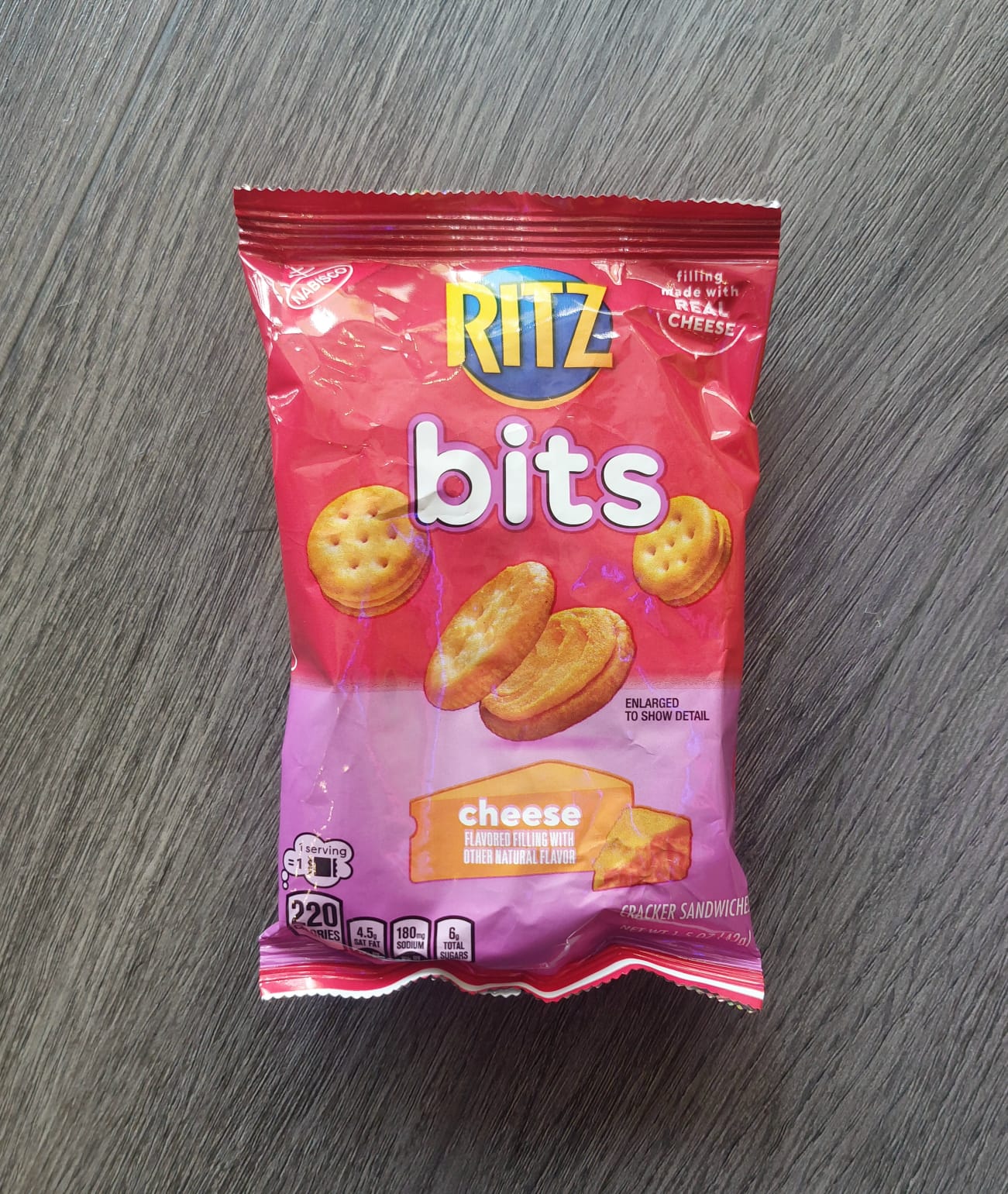 Ritz Bitz regular pack(42g) snack biscuit