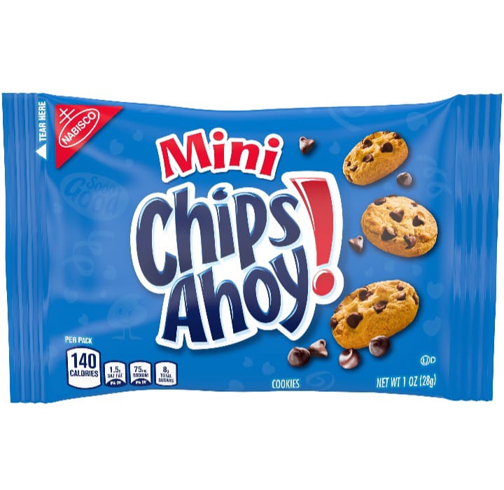 Mini Chips Ahoy! (28g) snack biscuit