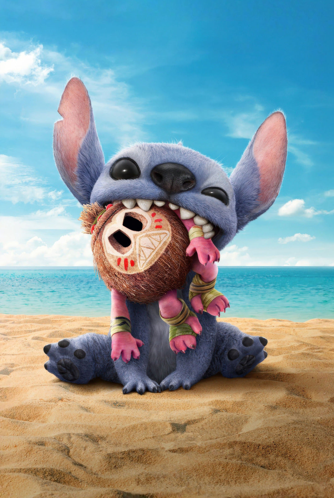 Stitch 3D Poster